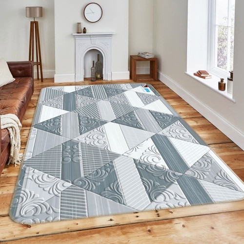 Gray triangle tiles - gray, n12534