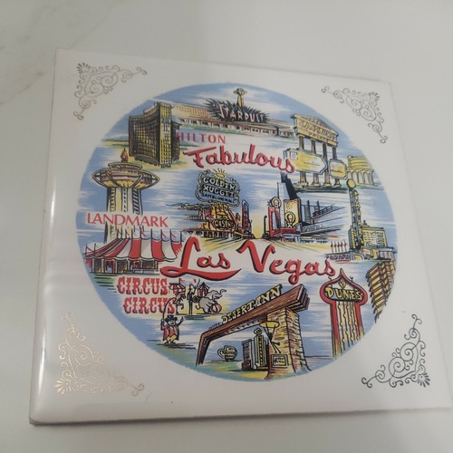 Vtg fabulous las vegas tile - vegas,