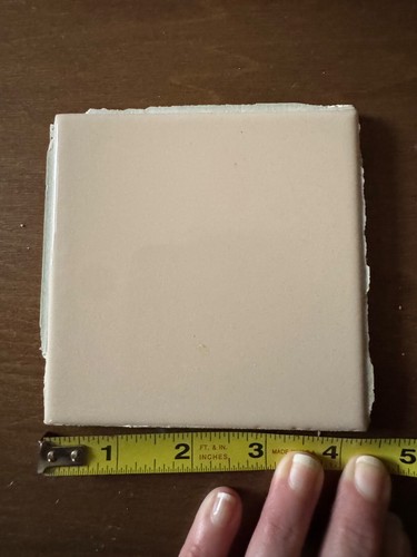 Vintage 1950 ceramic tile - 1950’s,