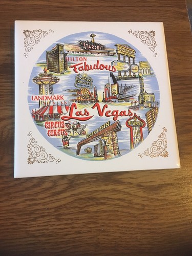 Vintage tile trivet fabulous - vintage,